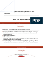 Estrutura do processo terapêutico e sessões em TCC