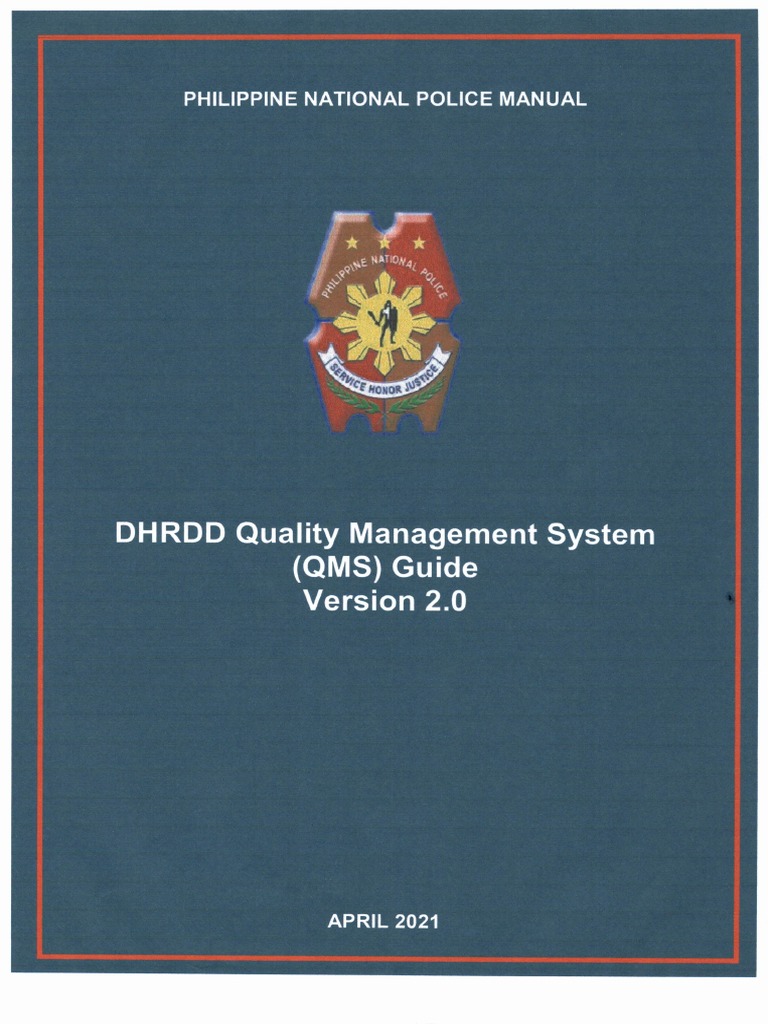 QMS Guide Version 2.0 2021 | PDF