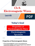 Properties of Electromagnetic Waves and Spectrum