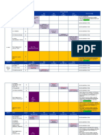 Calendario Ingles 1