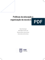 Políticas Da Educação e Organização Da Escola-Básica