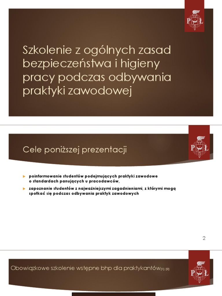 Jakie Korzyści Wynikają Z Przestrzegania Zasad Bezpieczeństwa I Higieny Pracy Szkolenie W Zakresie Ogólnych Zasad Bezpieczeństwa I Higieny Pracy