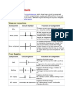 Circuit Symbols