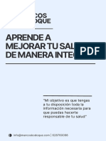 Aprende A Mejorar Tu Salud Integral