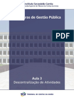 Estruturas de Gestão Pública - Aula - 3