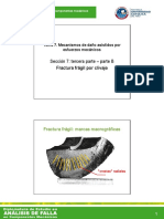 Sección 7: Tercera Parte - Parte B Fractura Frágil Por Clivaje