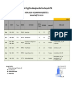 Jadwal Kuliah KELAS KARYAWAN SMTR 1 - Ganjil 2022