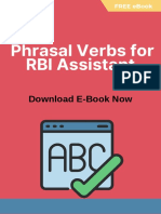 Phrasal Verbs Rbi Assistant
