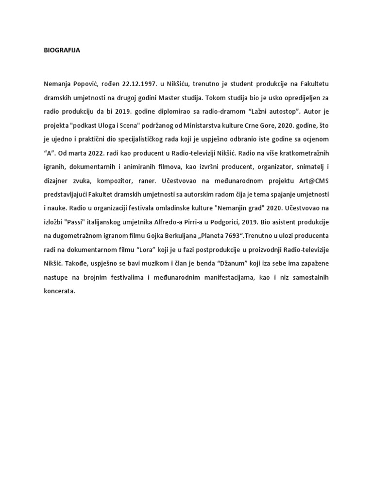 Biog | PDF