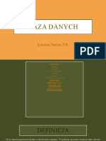 Baza Danych