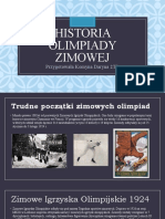 Historia Olimpiady Zimowej