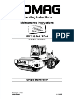 BW219D-4 Operating and Maintenance Instructions