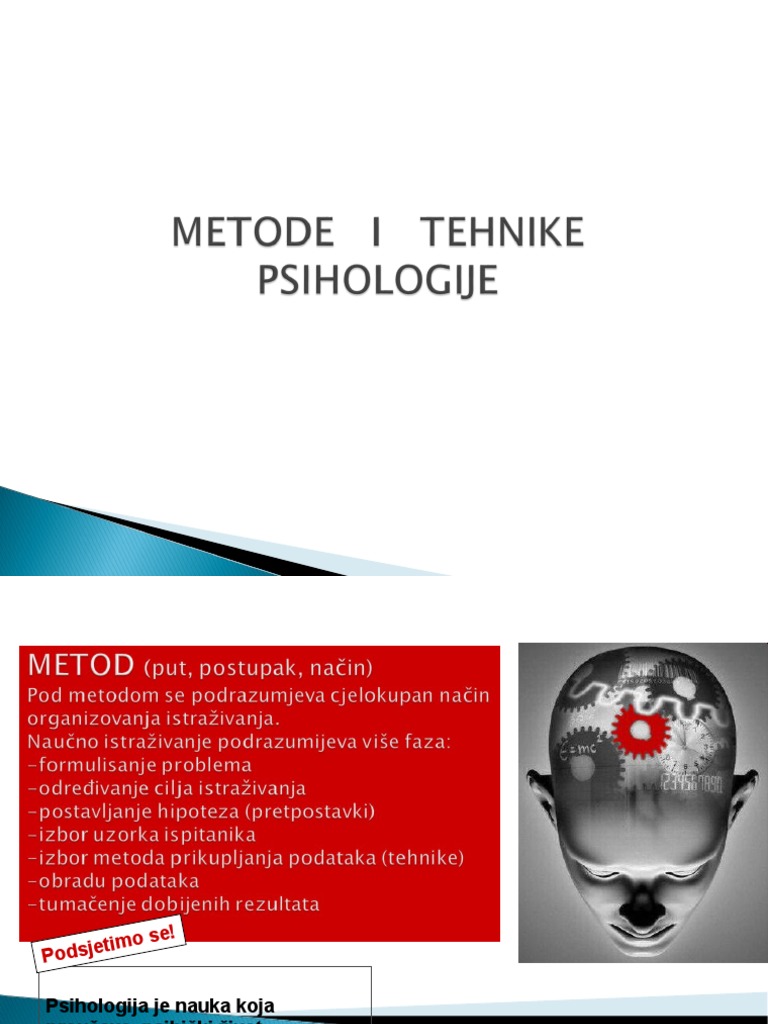 Metode I Tehnike | PDF