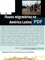 América Latina- Migrações