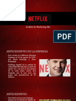 Análisis Marketing Mix Netflix