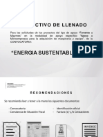 Instructivo. - Energia Sustentable 2022