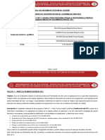 Taller # 1 de Unidad 2 - Planificación de SGC - Matriz de ID SGC Trabajo Aplicación ISO 9001 2015 MASIG 7a Gen