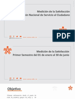 Primer Semestre Medicion de La Satisfaccion