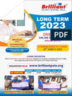 Long Term One Year 2023 March 7
