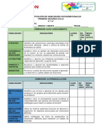 3° y 4° GUÍA DE IDENTIFICACIÓN DE HABILIDADES SOCIOEMOCIONALES