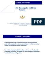 Analisis Financiero Sobre Un Caso Real Tenaris SA