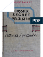 Dossier Secret de LAlgérie (Paillat, Claude)