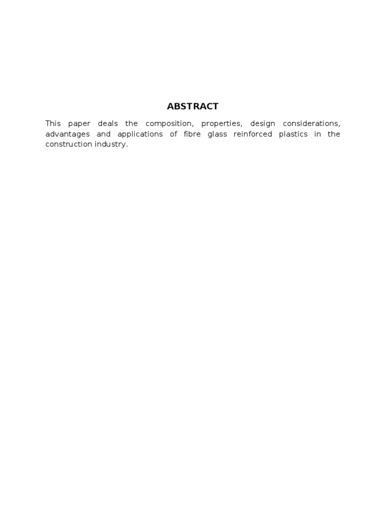 Abstract | PDF | Technology & Engineering