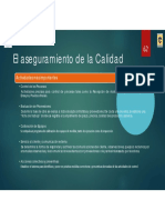 Aseguramiento y Calidad