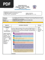 Itinerario Cte 2025-2026 | PDF | Evaluación | Planificación