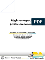 Regimen Especial Jubilacion Docente 0