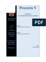 U1 - Act1 - Los Conceptos de Proceso y Proyecto