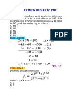 Álgebra Examen Resuelto