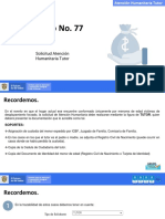 Preturno Nº77 - Solicitud Atención Humanitaria Tutor 22072022