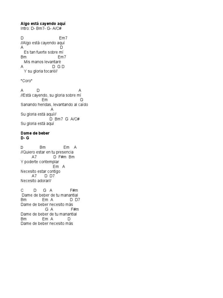 Letra de 