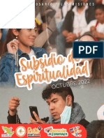 Subsidio de Espiritualidad Octubre 2022 GDL