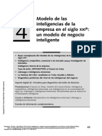 Capitulo 4 Modelo de Las Inteligencias de La Empresa en El Siglo Xxi Un Modelo de Negocio Inteligente