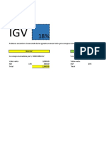 Cálculo del IGV en Perú