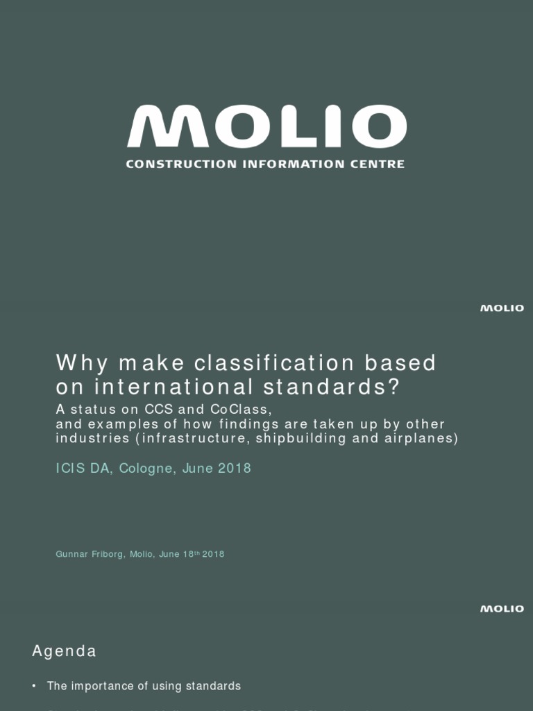 2018 - Classification and Standardization | PDF | Building Information ...