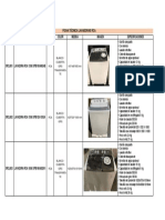 Ficha Lavadoras Rca - 102736