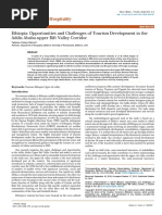 Ethiopia Opportunities and Challenges of Tourism Development in Theaddis Ababaupper Rift Valley Corridor 2167 0269 1000167