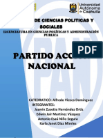 PRIMER EXAMEN PARCIAL DE CIENCIA POLÍTICA (PAN)