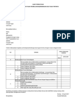 Surat Pernyataan Melaksanakan Tugas