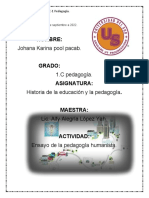 Ensayo Educacion Humanista