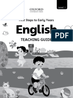 First Steps To Early Years English TG 1