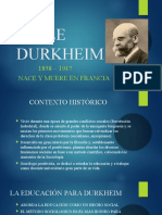 Durkheim Oral