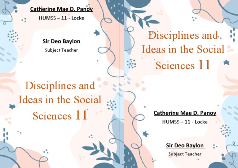 Disciplines and Ideas in The Social Sciences | PDF | Wellness
