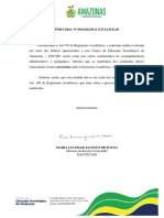 Portaria 001 2022 Cancelamento Técnico em Administração