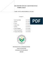 Analisis Serta Resume Tentang Taksonomi Tujuan Pembelajaran Kelompok 4