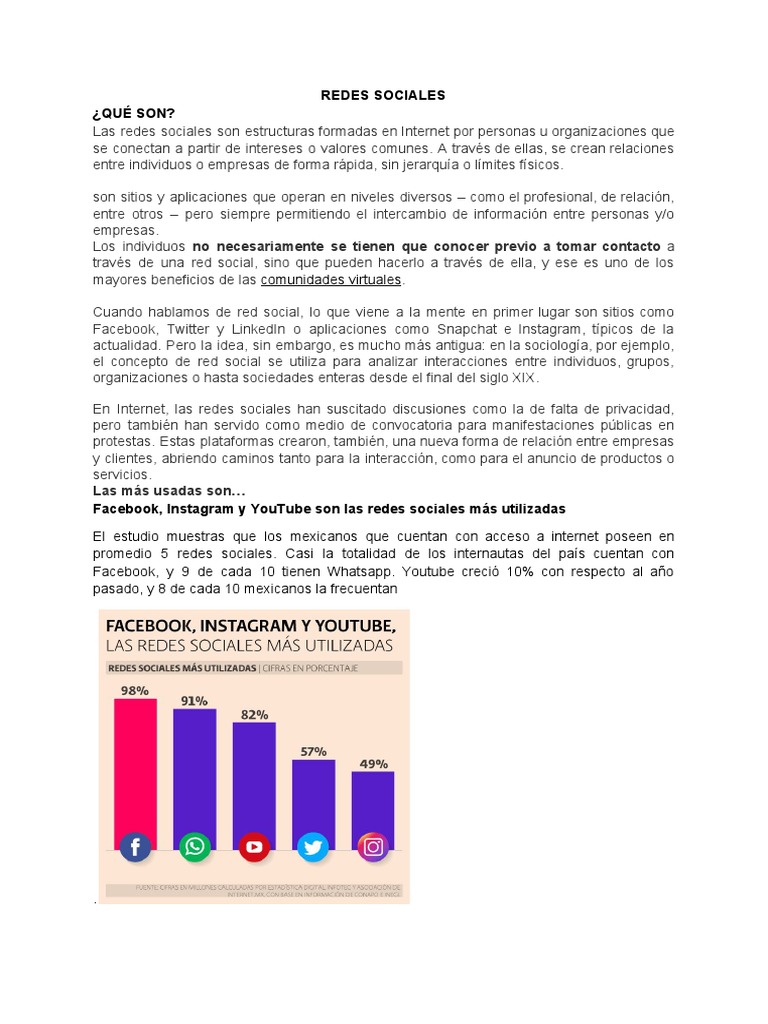 Peligros de las Redes Sociales para Niños | PDF | Servicio de redes ...