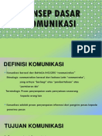 Konsep Komunikasi